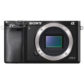 Restored Sony Alpha a6000 Mirrorless Digital Camera 24.3 MP SLR Camera with 3.0-Inch LCD - Body Only (Black)