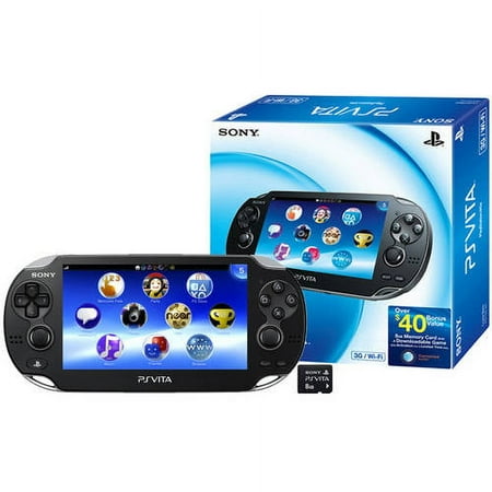 Restored Sony PCH-1101 (22032) PSVITA 3G/Wifi With 8 GB Memory (Refurbished)