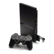 Restored Sony, PlayStation 2, PS2 Slim Console, 128 GB, Black, 2