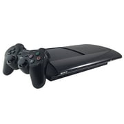 Restored Sony PlayStation 3 PS3 500GB Video Game Console with Black DS3 Controller