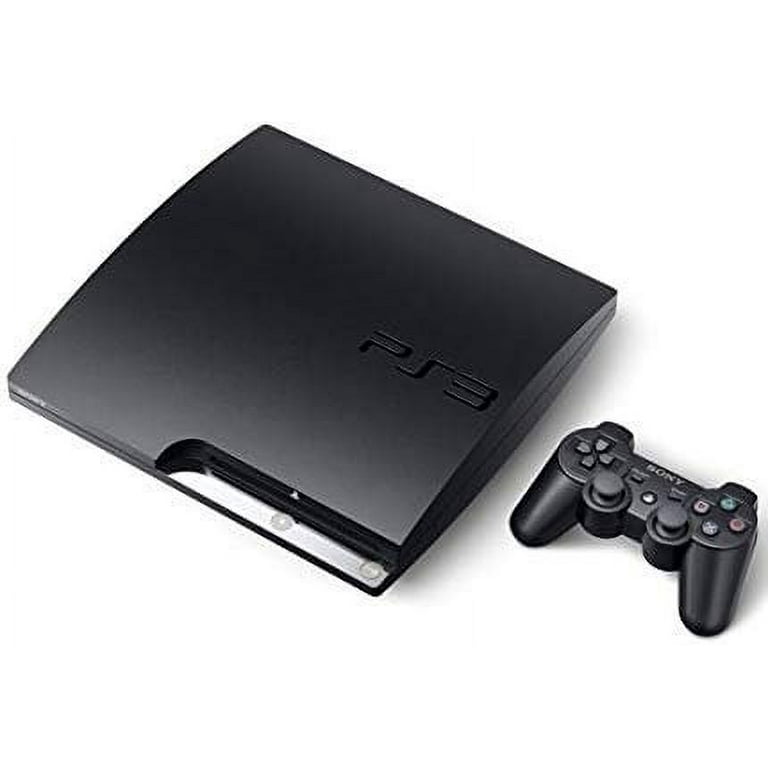 Restored Sony PlayStation 3 PS3 Slim 320GB Video Game Console Black  Controller with HDMI (Refurbished) 