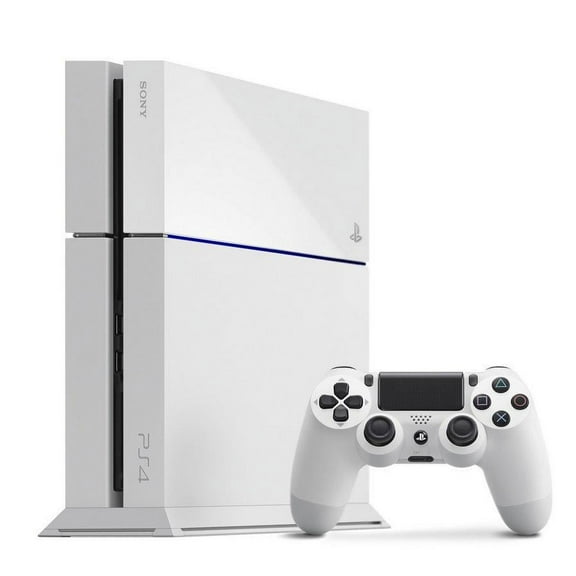 Restored Sony PlayStation 4 500GB Gaming Console White with HDMI Cable (Refurbished)