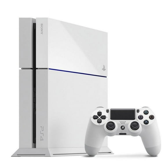 Restored Sony PlayStation 4 500GB Gaming Console White with HDMI Cable (Refurbished)