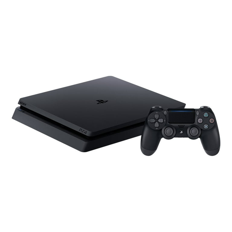 Restored Sony PlayStation 4 - Game console - HDR - 500 GB HDD - jet black  (Refurbished)