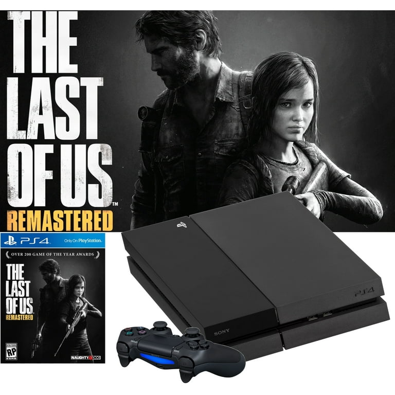 Restored Sony PlayStation 4 PS4 500GB with The Last of Us Remastered Game Refurbished
