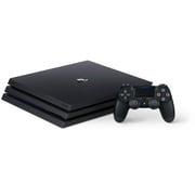 Restored Sony PlayStation 4 Pro Black 1TB Gaming Console with HDMI Cable