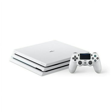 Restored Sony PlayStation 4 Pro Glacier White 1TB Gaming Console with HDMI Cable (Refurbished)