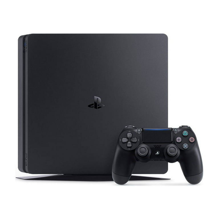 Restored Sony PlayStation 4 Slim 1TB Gaming Console Black