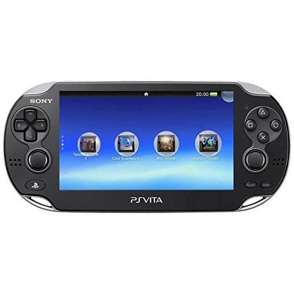Restored Sony PlayStation PS Vita 1000 Wi-Fi System, Black (Refurbished)