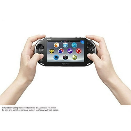 Sony PlayStation Vita 2000 with Charger, Black, Restored