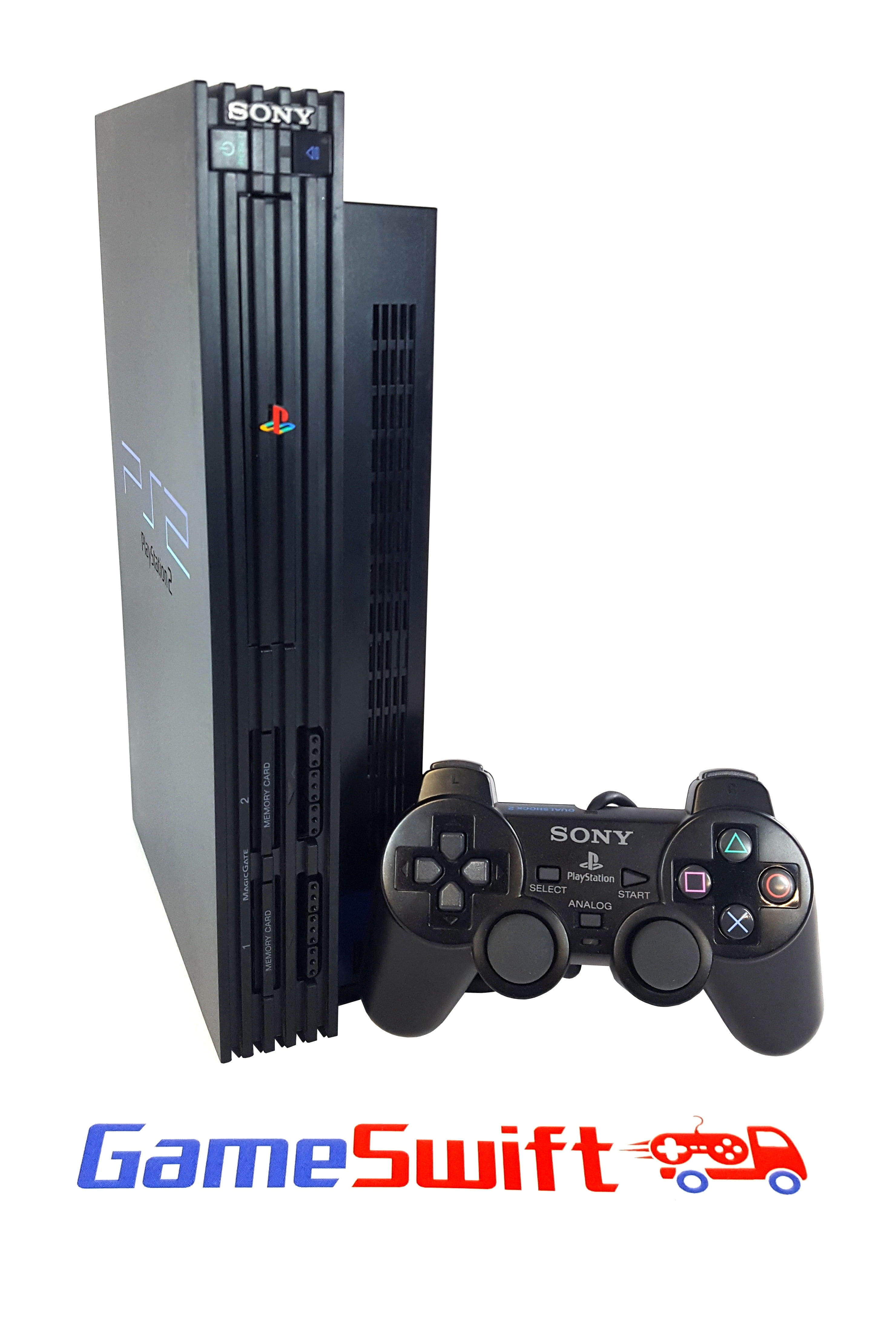 Refurbished: Sony PlayStation 2 PS2 Slim Game Console 