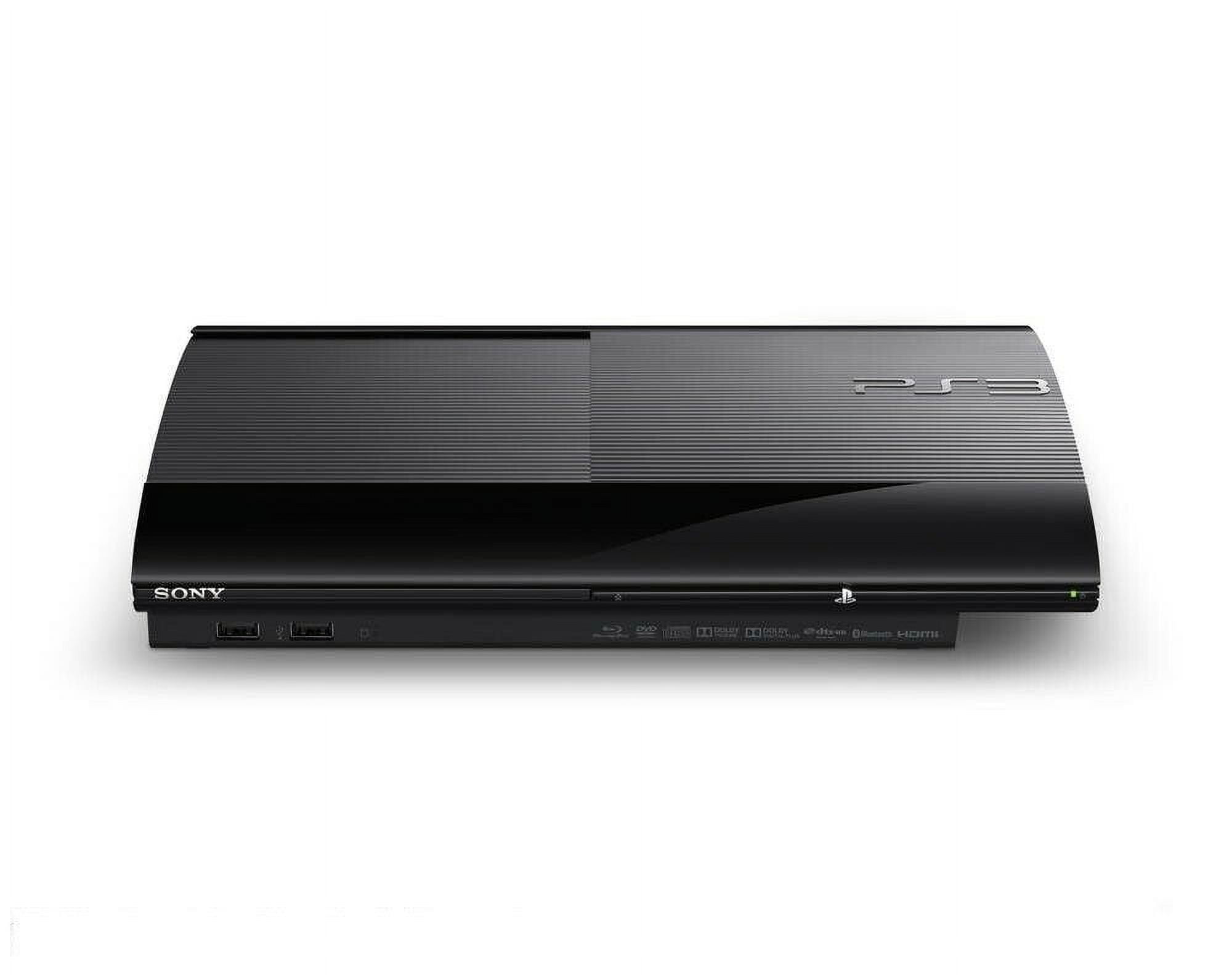 Restored Sony Playstation 3 PS3 Game System 500GB Core Super Slim PS3  (4001C) CECH-4001C - Console Only (Refurbished)