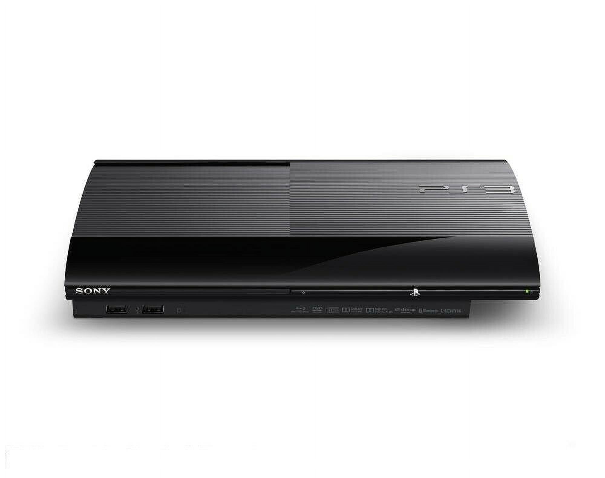 Restored Sony Playstation 3 PS3 Game System 500GB Core Super Slim PS3  (4001C) CECH-4001C - Console Only (Refurbished) 