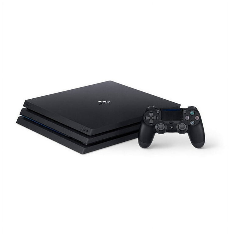 Restored Sony Playstation 4 Pro Black (1TB) + Free Controller