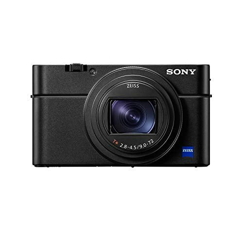 Restored Sony RX100 VI 20.1 MP Premium Compact Digital Camera w/ 1-inch sensor, 24-200mm ZEISS zoom lens and pop-up OLED EVF (DSCRX100M6/B)