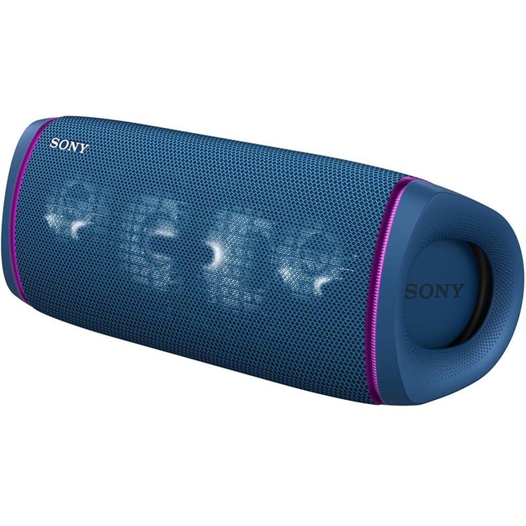 Restored Sony SRS-XB43 Portable Bluetooth Speaker (Blue), Tested 