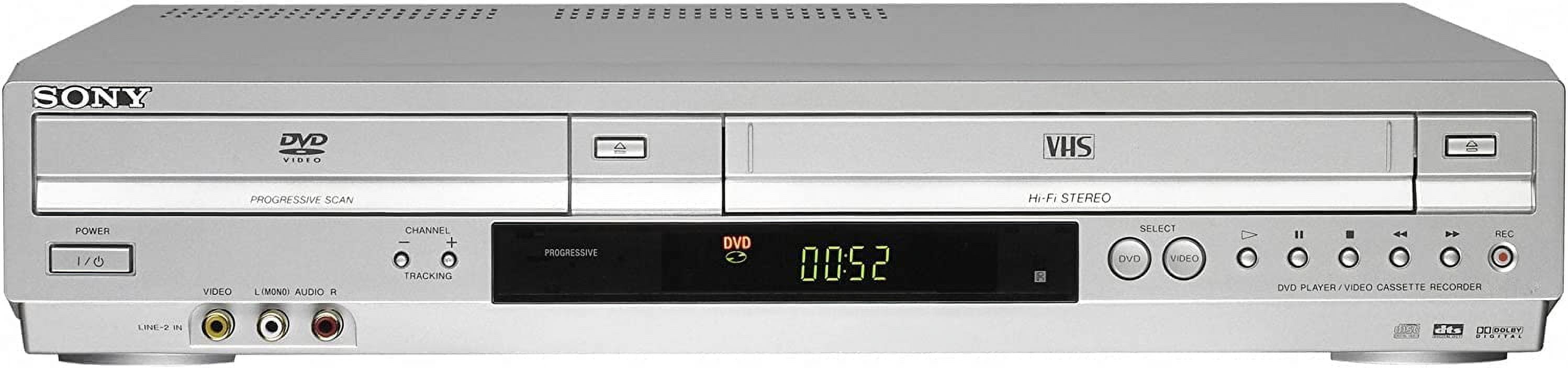 Restored Sony VHS/DVD Combo Player (Refurbished)