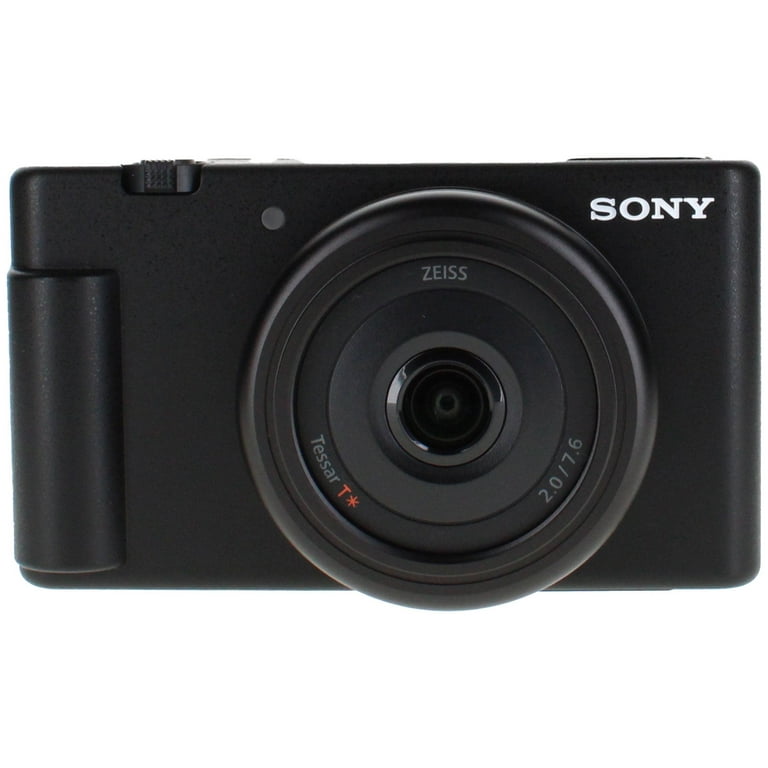Restored Sony ZV-1F Vlog Camera for Content Creators and Vloggers (Black)  (Refurbished) 