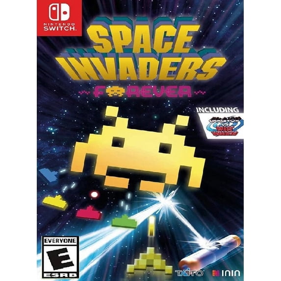 Face Invaders Nintendo Restored Space Invaders Forever (Nintendo Switch, 2021) Shooter Game ...