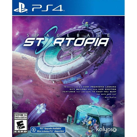 Restored Spacebase Startopia (Sony Playstation 4, 2021) Robotics Game (Refurbished)