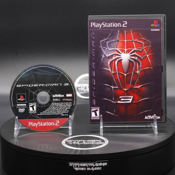 Spider-Man 3 [Greatest Hits] | Sony PlayStation 2 | PS2 | 2007 | Tested