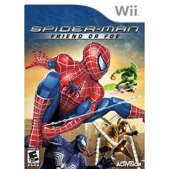 Restored Spider-Man Friend or Foe | Nintendo Wii (Refurbished)