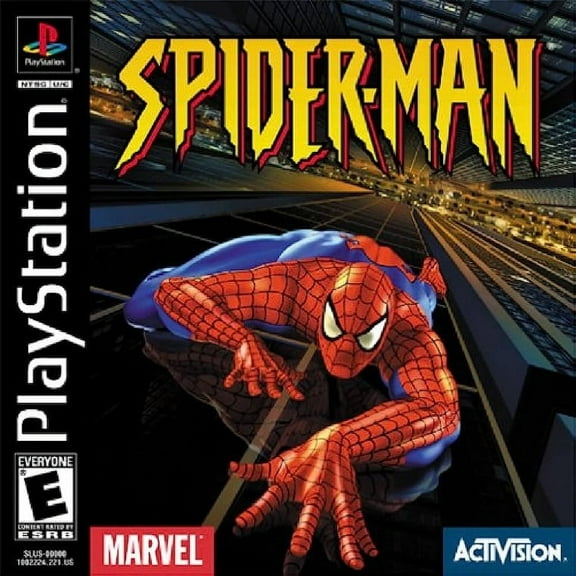 Restored Spider-Man (Sony PlayStation 1, 2000) (Refurbished)