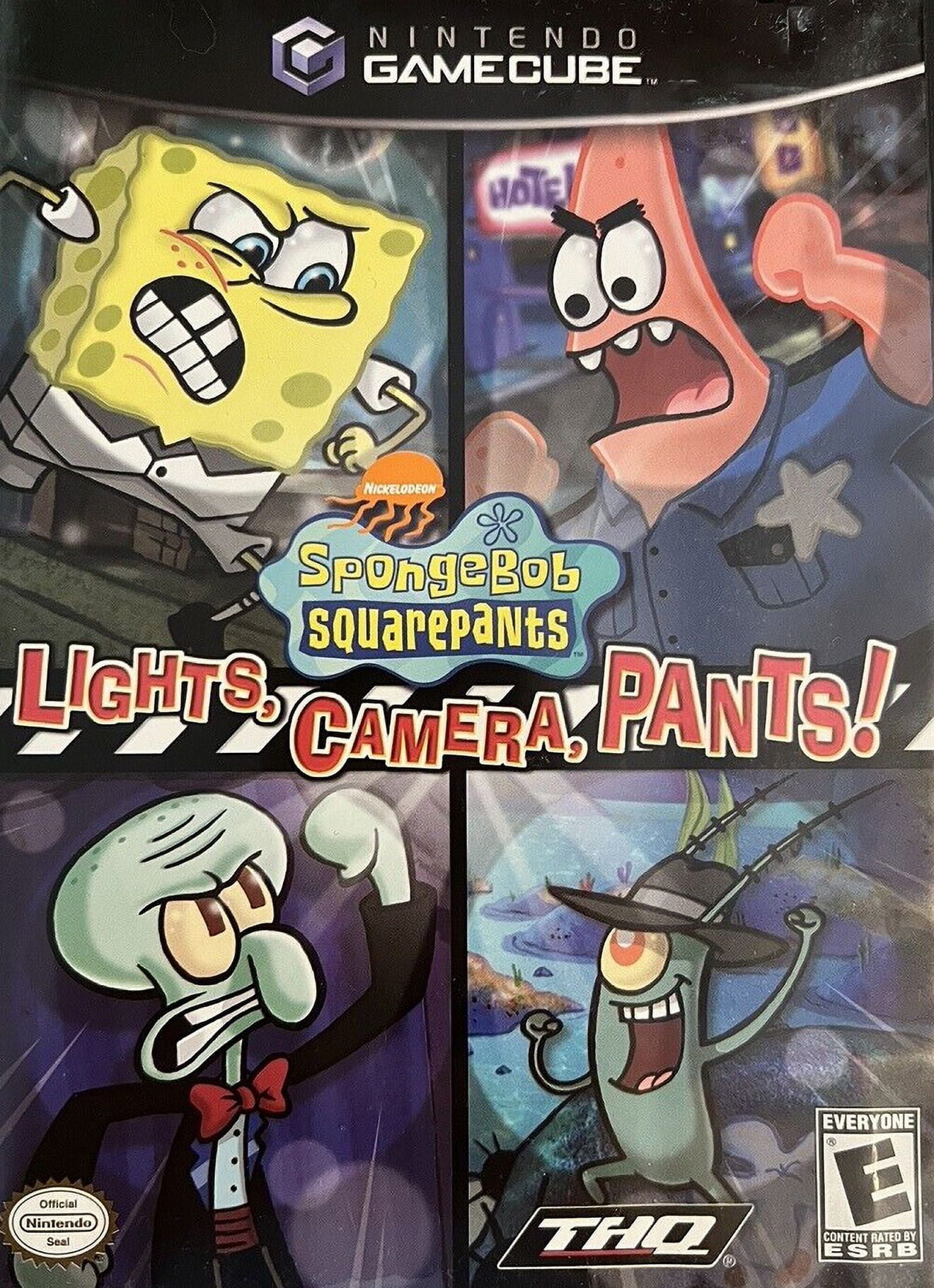 Restored SpongeBob SquarePants Lights, Camera, PANTS! Nintendo