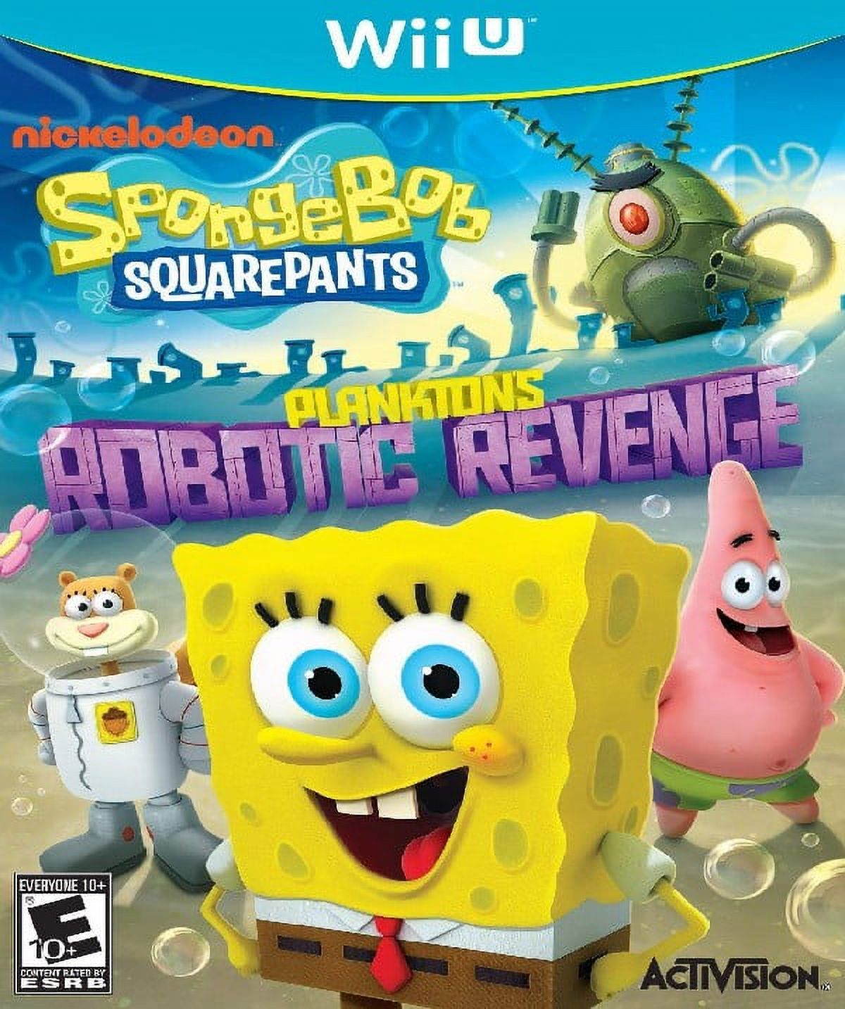 Restored SpongeBob SquarePants: Plankton's Robotic Revenge (Nintendo ...