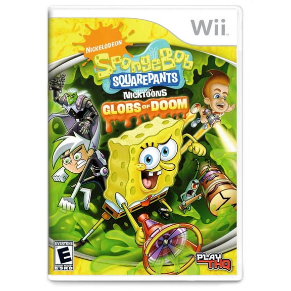 Restored SpongeBob SquarePants featuring NickToons: Globs of Doom Nintendo Wii (Refurbished)