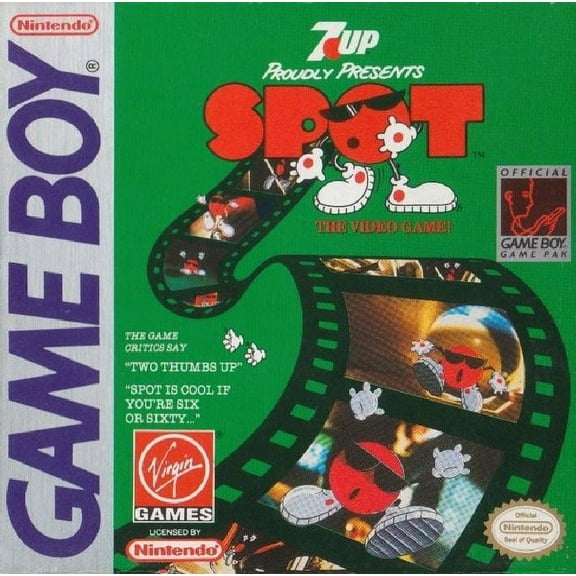 Restored Spot: The Video Game! (Nintendo Game Boy, 1990) (Refurbished)