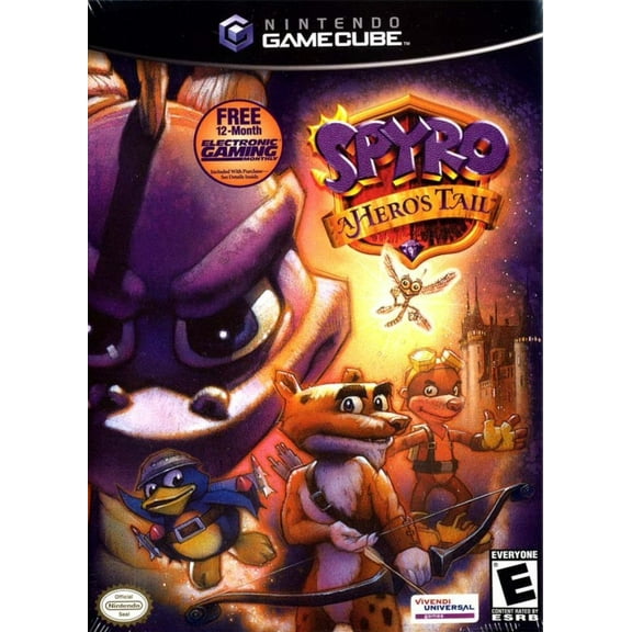 Restored Spyro: A Hero's Tail | Nintendo GameCube (Refurbished)