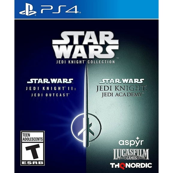 Restored Star Wars Jedi Knight Collection (Sony Playstation 4, 2021) Shooter Game (Refurbished)