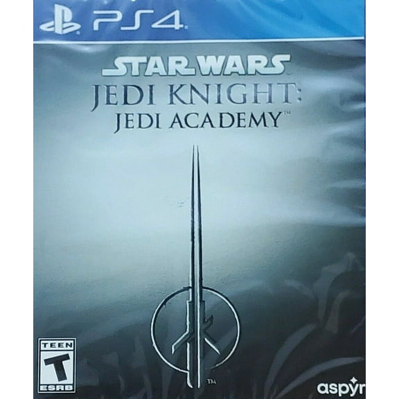 Restored Star Wars Jedi Knight: Jedi Academy (Sony Playstation 4, 2020) Fighting Game (Refurbished)