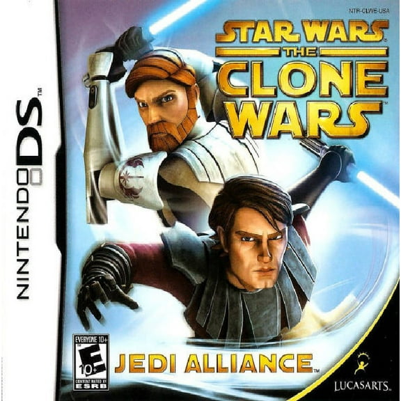 Restored Star Wars: The Clone Wars - Jedi Alliance (Nintendo DS, 2008) Military Game (Refurbished)