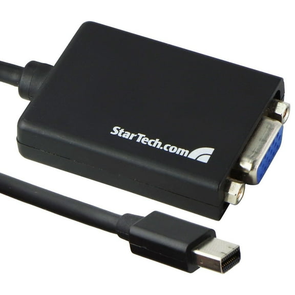 Restored StarTech.com Mini DisplayPort to VGA Adapter - Black (Refurbished)