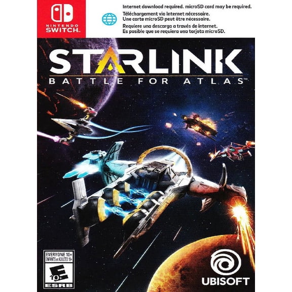 Restored Starlink Battle for Atlas (Nintendo Switch, 2018) RPG Game (Refurbished)