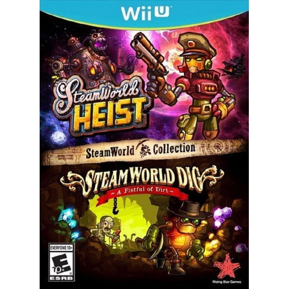 Restored Steamworld Collection: Steamworld Heist And Steamworld Dig (Nintendo Wii U, 2016) Shooter Game (Refurbished)