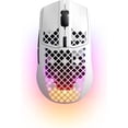 thumbnail image 1 of Restored SteelSeries Aerox 3 Wireless Gaming Mouse, Bluetooth/Wireless for PC, Snow (Refurbished), 1 of 4
