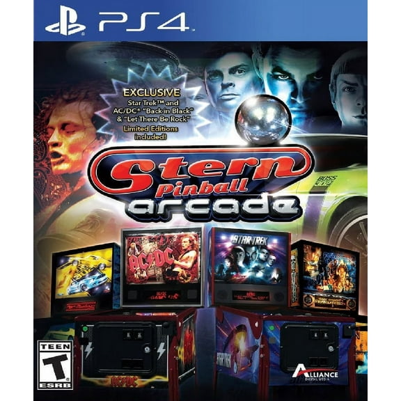 Restored Stern Pinball (Sony Playstation 4, 2016) Action Game (Refurbished)