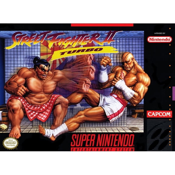 Restored Street Fighter II Turbo | Nintendo SNES