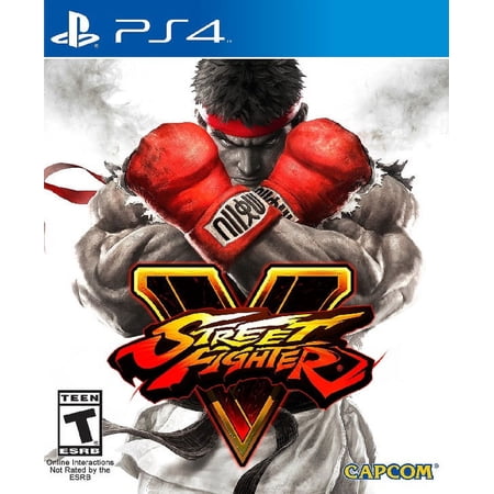 Street Fighter V by Capcom Physical Format /PlayStation 4 Fighting Video Game for 2 Offline Players