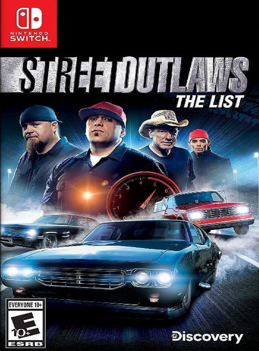 Nintendo Switch Street Racing Restored Street Outlaws: The List (Nintendo Switch, 2019) Racing Game ...