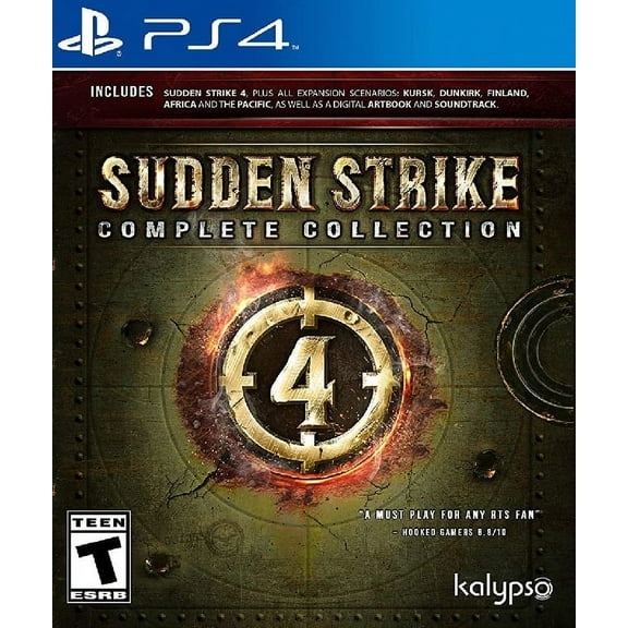 Restored Sudden Strike 4 Complete Collection (Playstation 4,2019) (Refurbished)