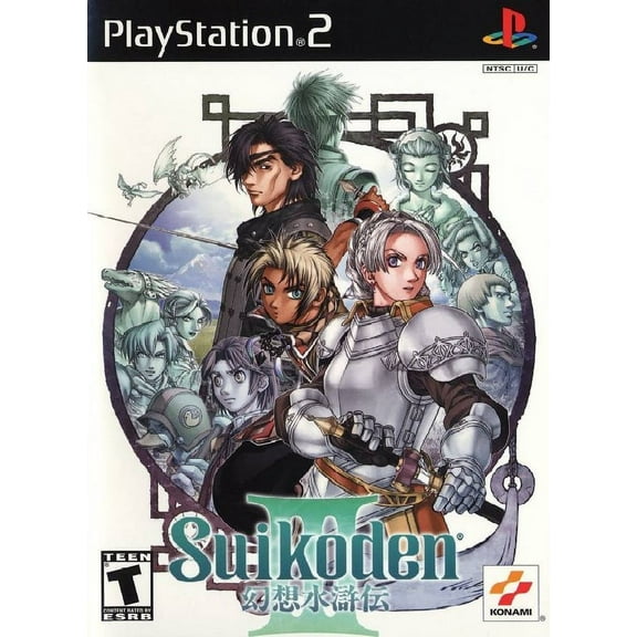 Restored Suikoden III (Sony PlayStation 2, 2002) RPG Game (Refurbished)