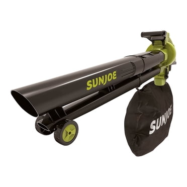 Sun Joe SJ-BVM-GA Electric Blower/Mulcher/Vacuum With Gutter Kit – Factory Refurbished