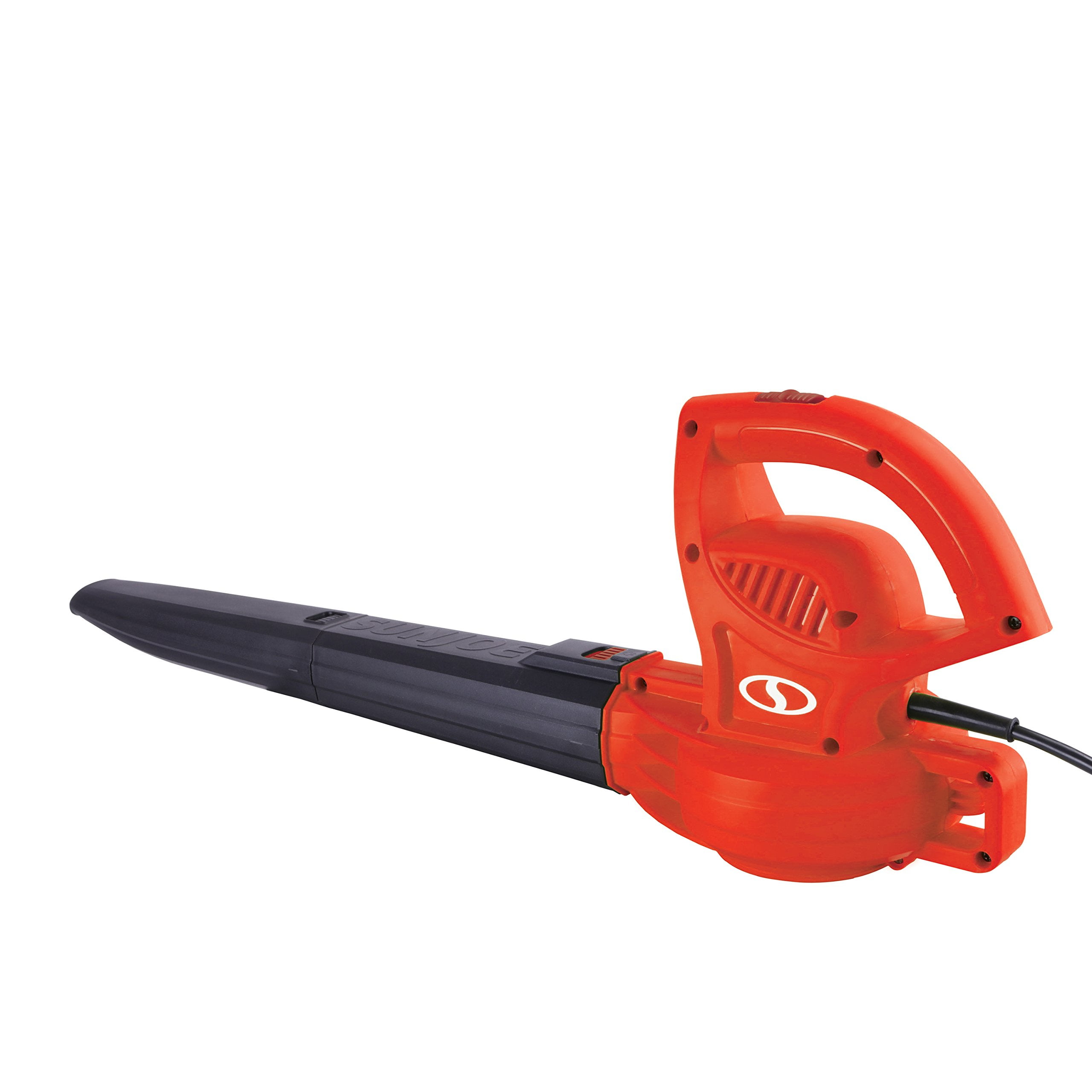 Restored Sun Joe SBJ597E-GRY 155 MPH at 0 CFM 6 Amp Corded Electric Leaf Blower & Vacuum, Refurbished (Refurbished)