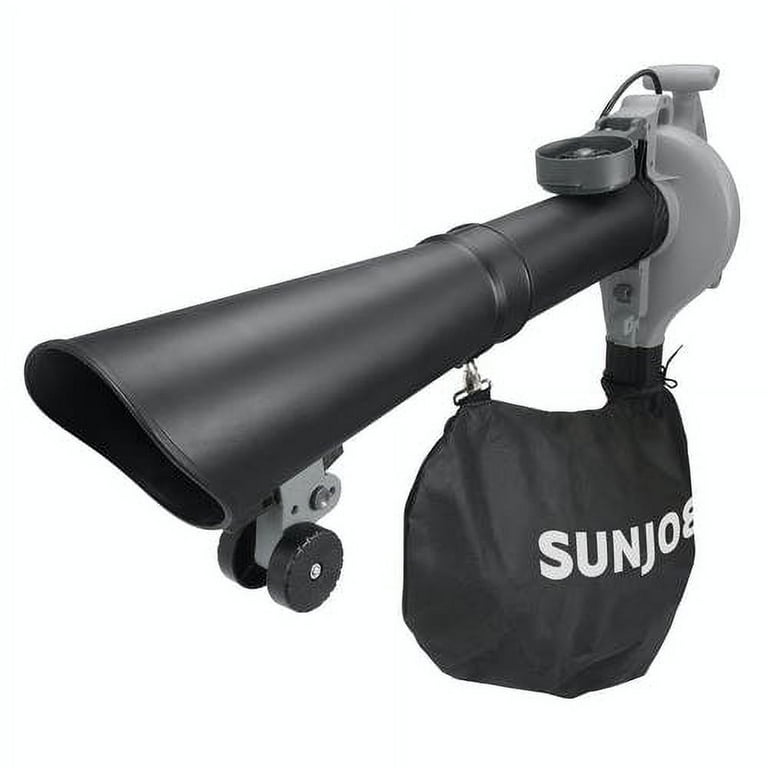 Sun Joe 250 MPH 440 CFM 14 Amp Electric Handheld Blower/Vacuum/Mulcher with Gutter Attachment in Purple (Factory Refurbished) Sun Joe 250 MPH 440 CFM 14 Amp Electric Handheld Blower/Vacuum/Mulcher with Gutter Attachment in Purple (Factory Refurbished)