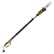 Restored Sun Joe SWJ803E-LPD-RM Electric Multi-Angle Pole Chain Saw, 10 inch, 8.0 Amp, Leopard (Refurbished)