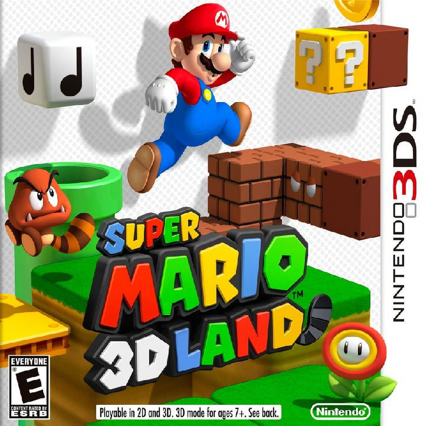 Restored Super Mario 3D Land - 3DS Video Game, Nintendo, Physical 